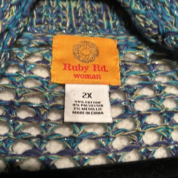 4/$20 2X Ruby Rd wrap - Picture 2 of 2